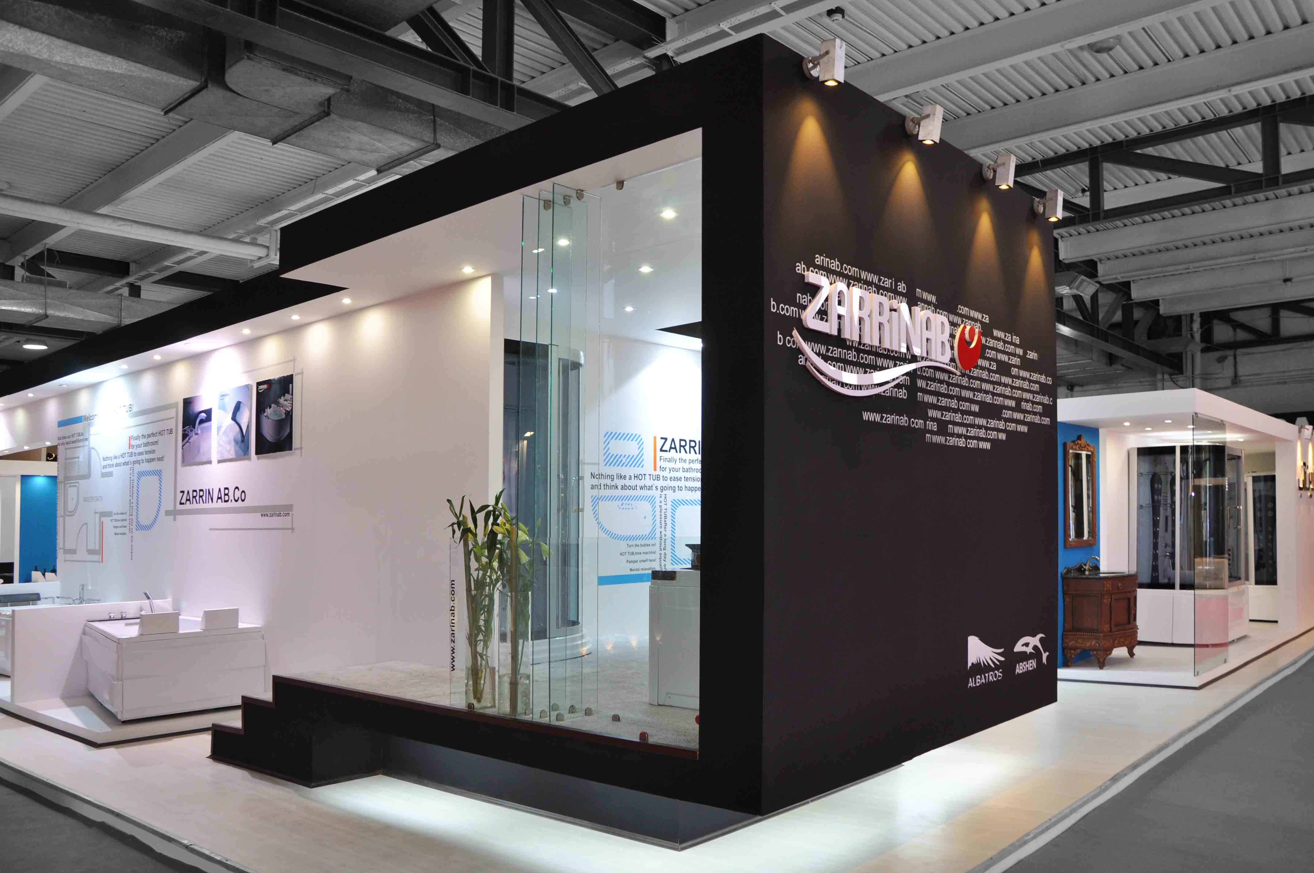 Zarrinab booth constructor Dehnad