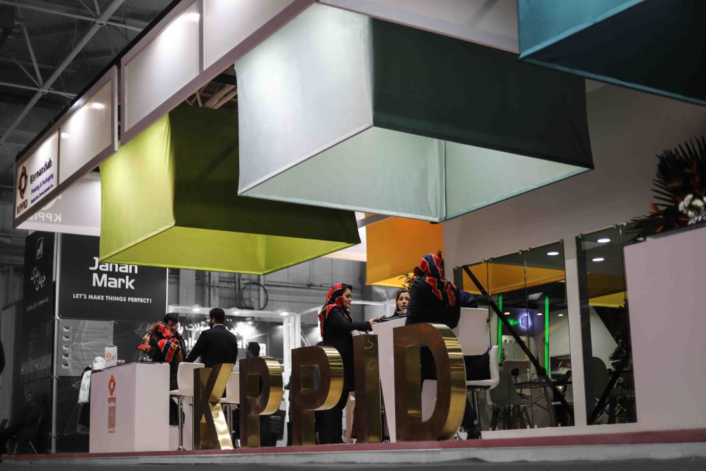 Industrial and advertising exhibition booth photography