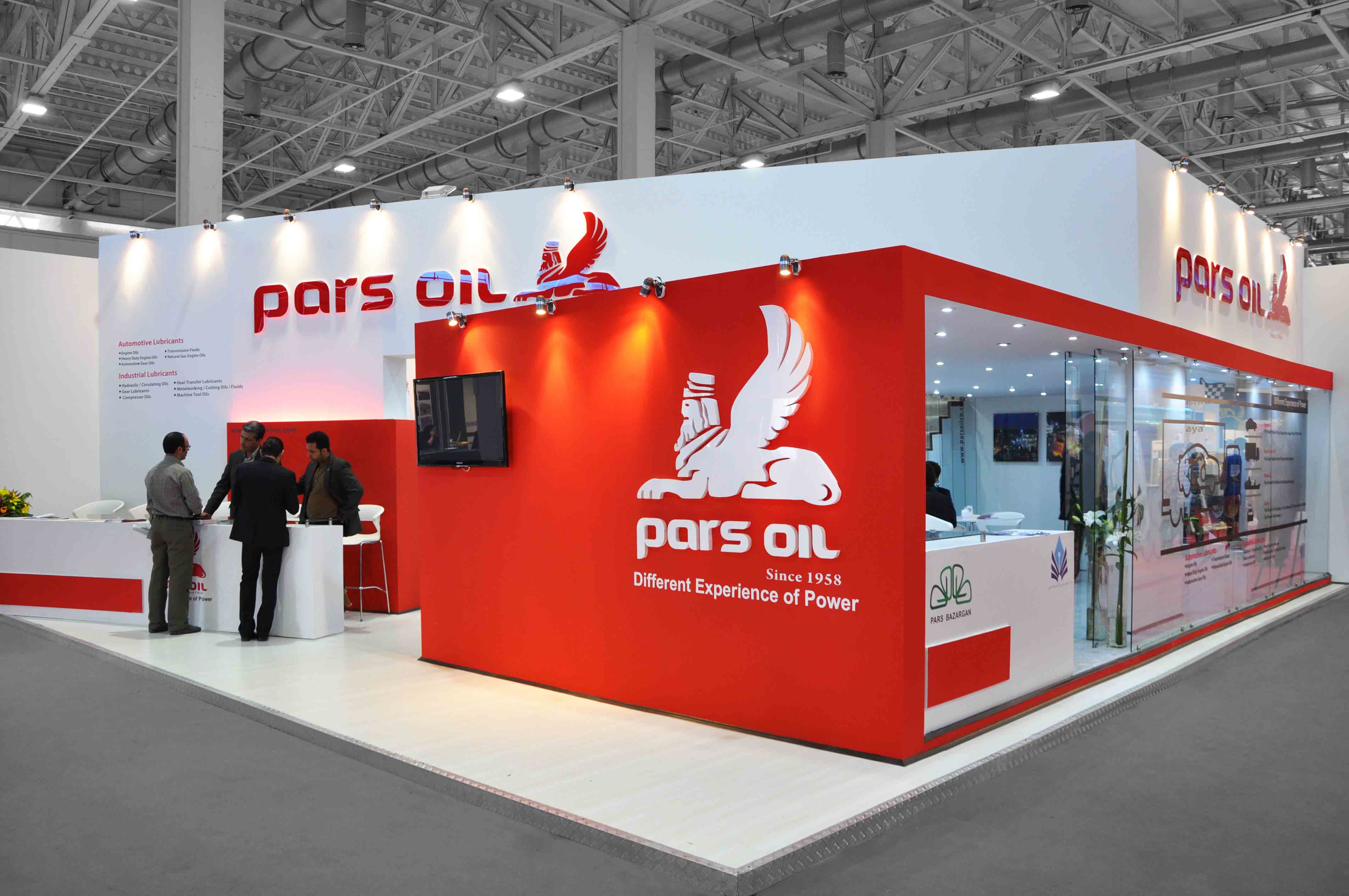 Pars Oil Co. Booth 2011 - best exhibition booth builder in Iran