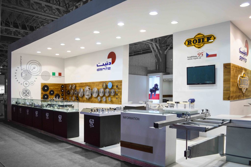 شرکت غرفه سازی دهناد سازنده غرفه شرکت دنیت