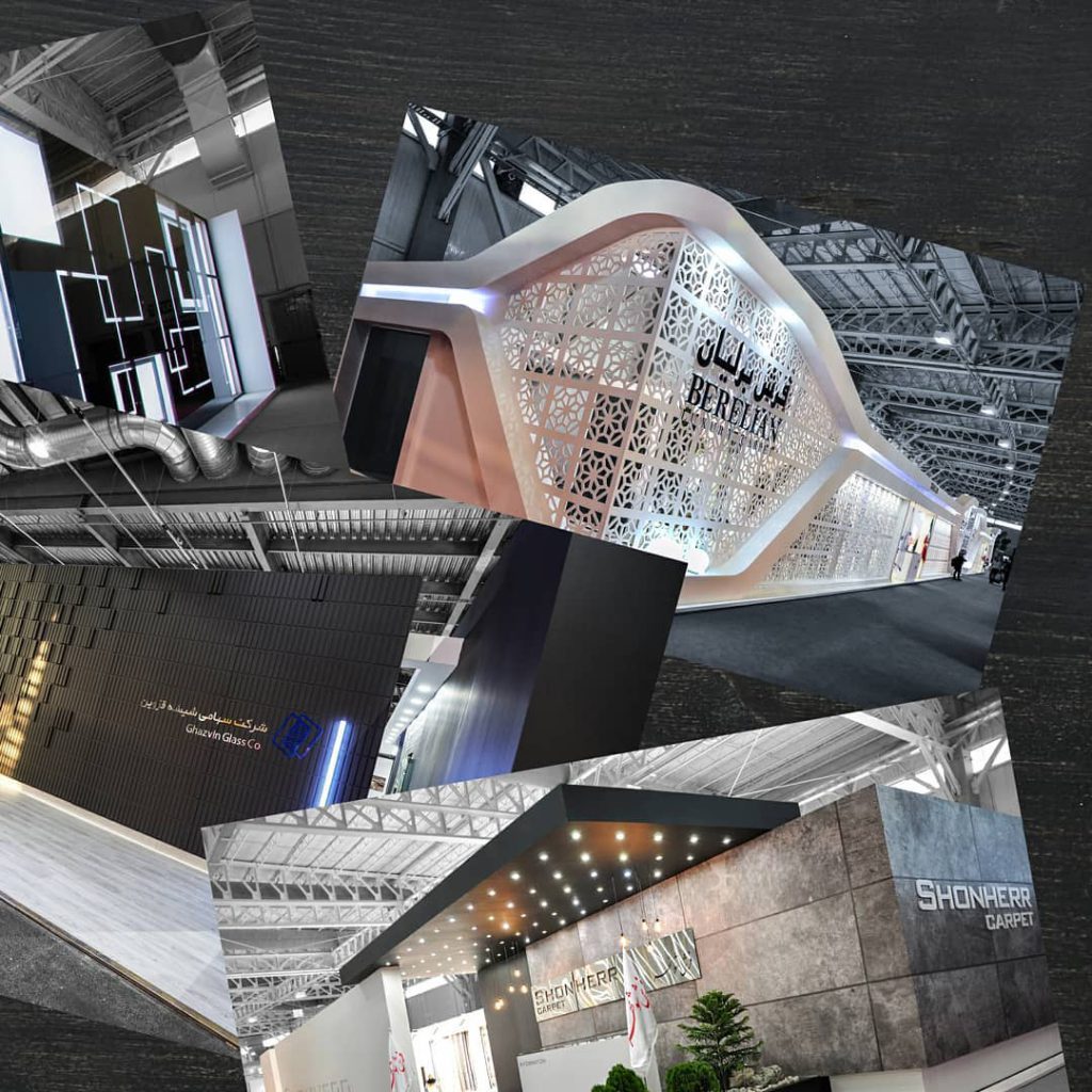 exhibition stand construction Dehnad Idea Creators Company