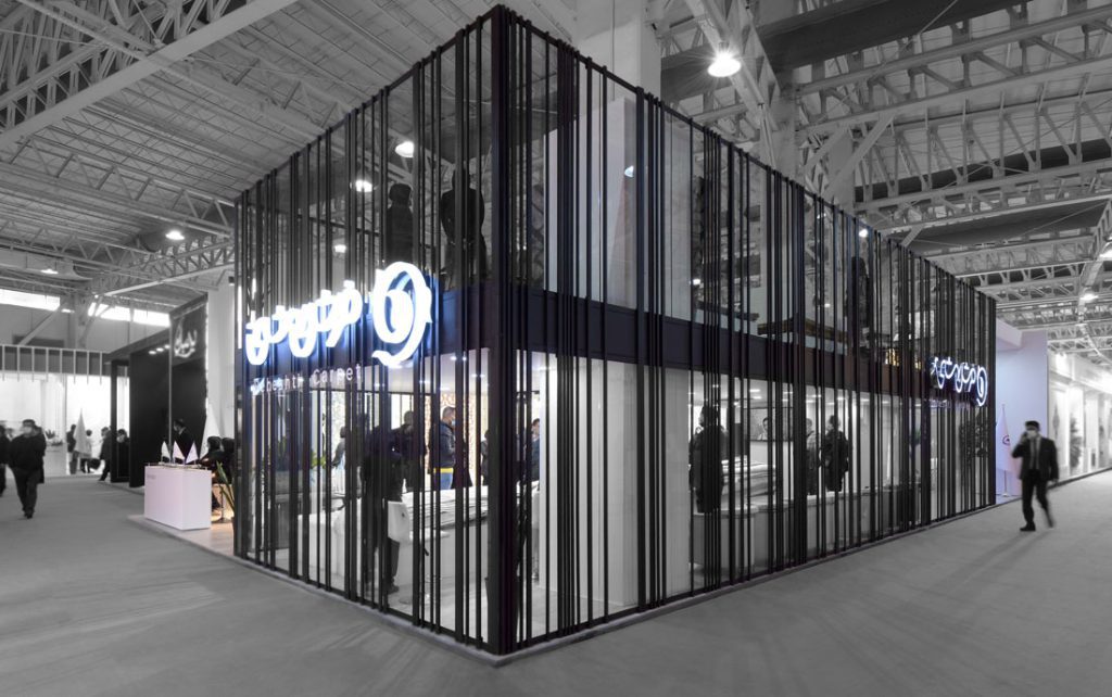 غرفه نمایشگاهی دوطبقه