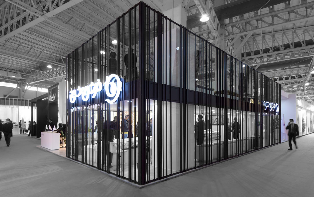 غرفه نمایشگاهی دوطبقه