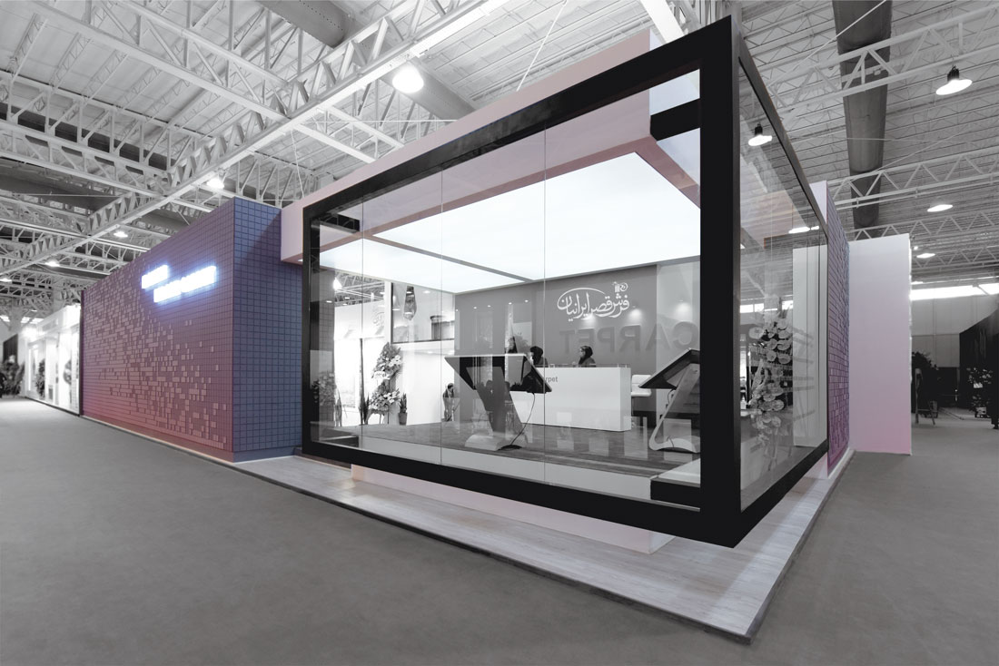 متریال شیشه غرفه سازی نمایشگاهی