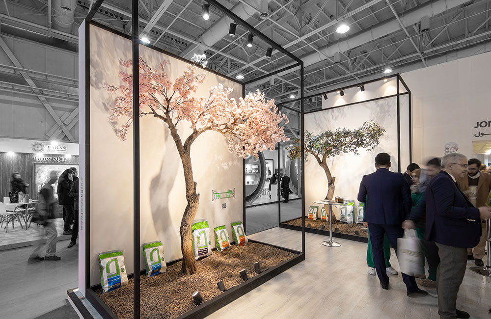 فضای عکاسی در غرفه نمایشگاهی