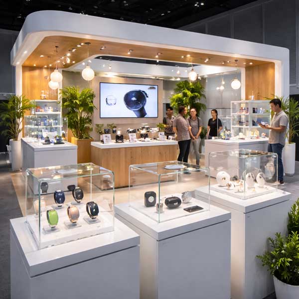 طراحی غرفه برای محصولات کوچک